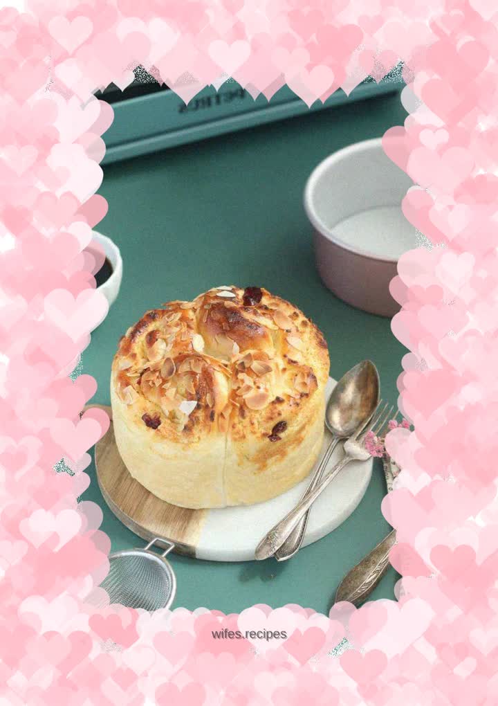 Sweet soufflé hand-pulled bread