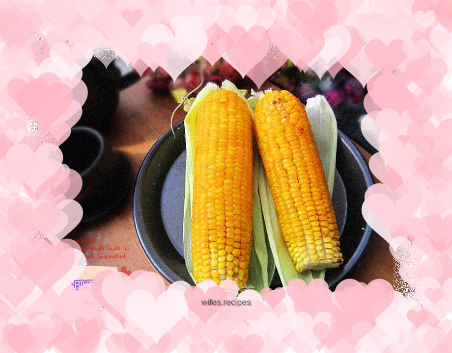 Milky roasted corn