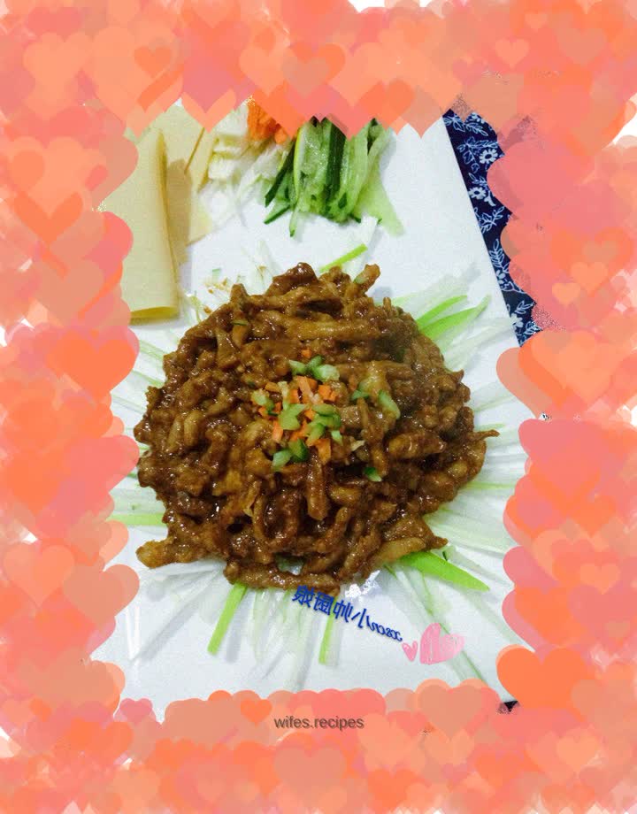 Shredded Pork with Beijing Sauce