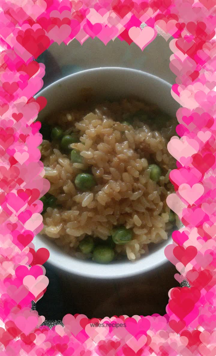 Broad beans, winter bamboo shoots and glutinous rice