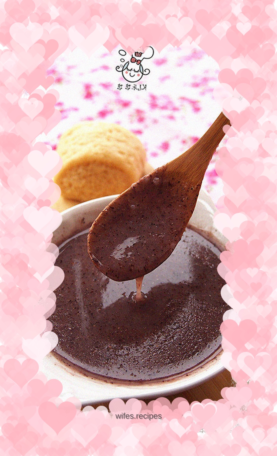 Yacon germinated purple rice paste