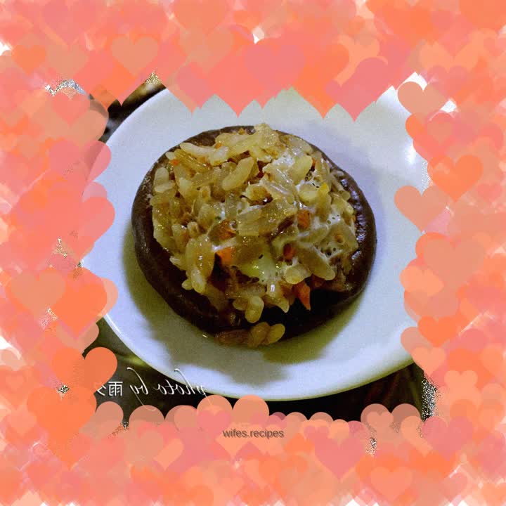 Glutinous Rice and Mushrooms