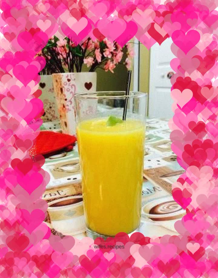 Lemon Grapefruit Mango Puree