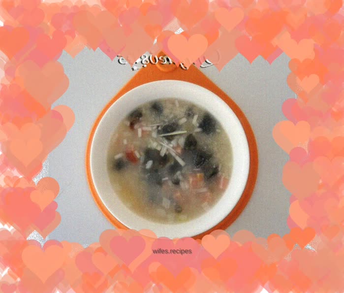 Preserved egg and lean meat porridge