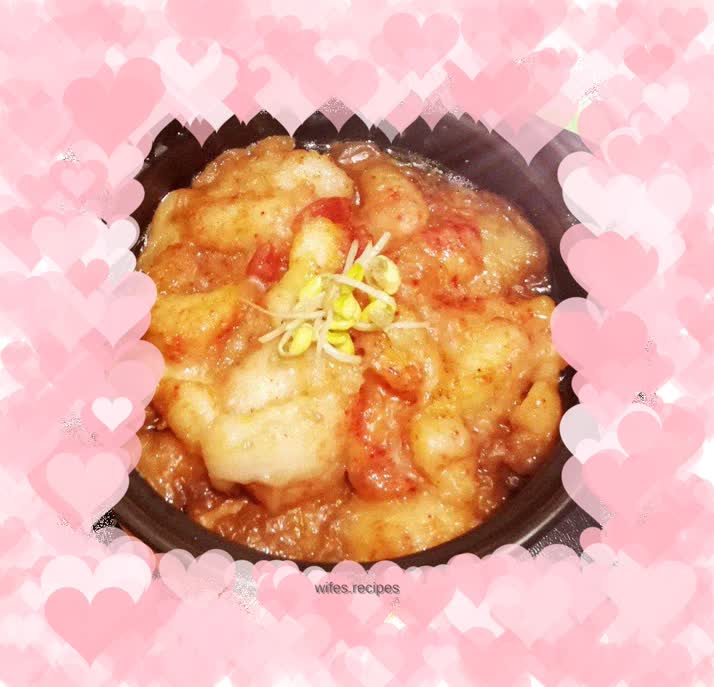 King oyster mushroom and pangasius🍉🍇