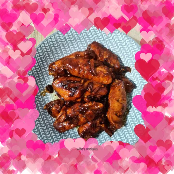 Beer grilled chicken wings