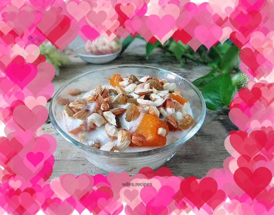 Eat pumpkin like fruit - almond pumpkin