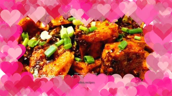 Mixed with spicy dried tofu