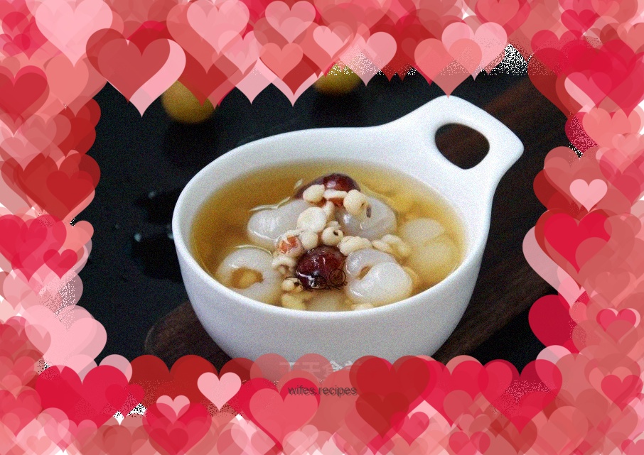 Longan and red date syrup
