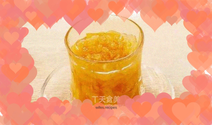 Honey grapefruit tea, start with beauty first