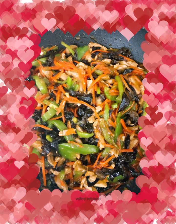 Fish-flavored shredded pork