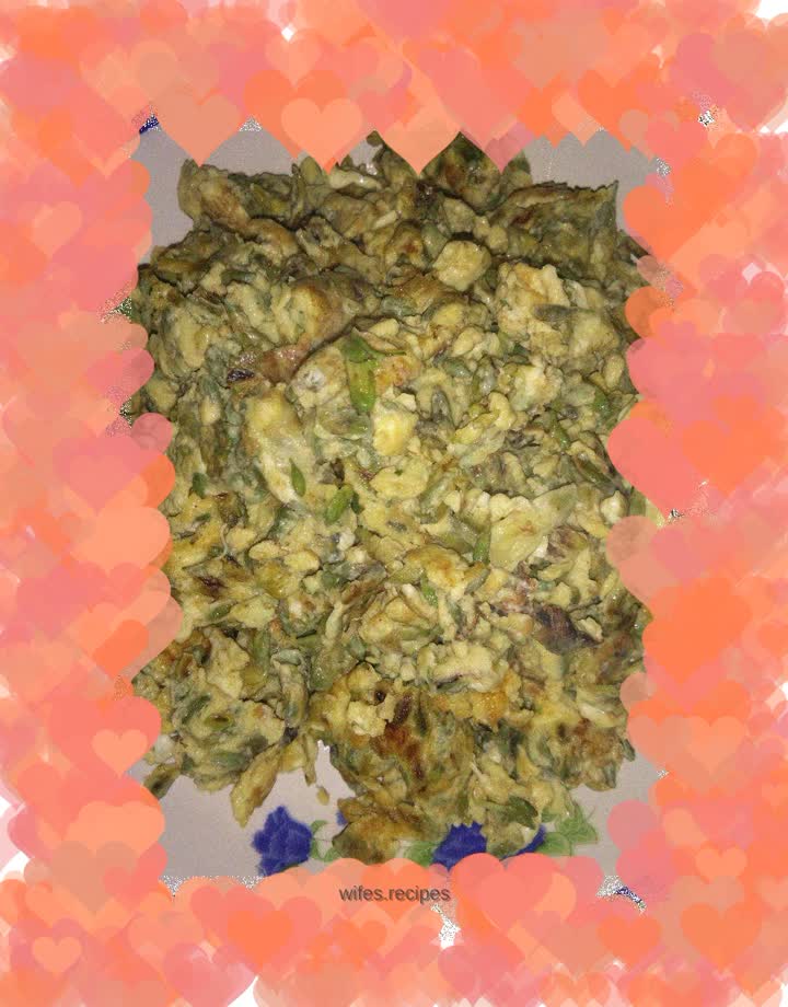 Sophora japonica scrambled eggs