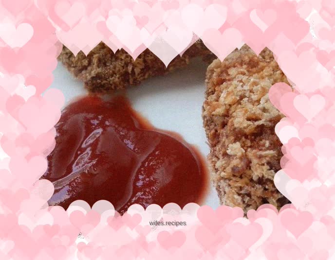 Crispy fried chicken wings