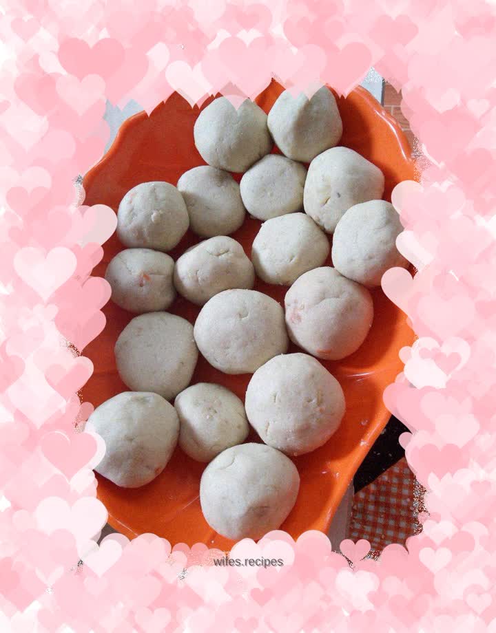 Hubei specialty snacks taro balls