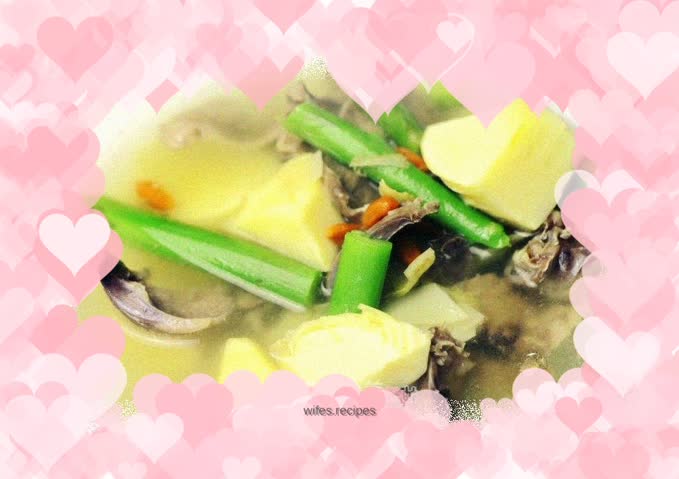 Pork Heart and Double Bamboo Shoot Soup