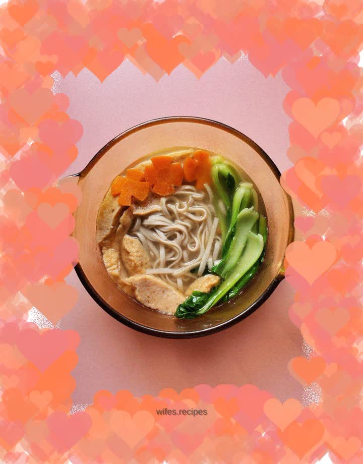 Fish tofu soba noodles