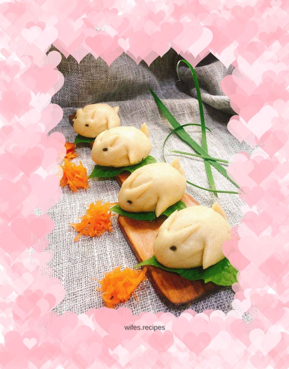 Little White Rabbit Sweet Steamed Buns