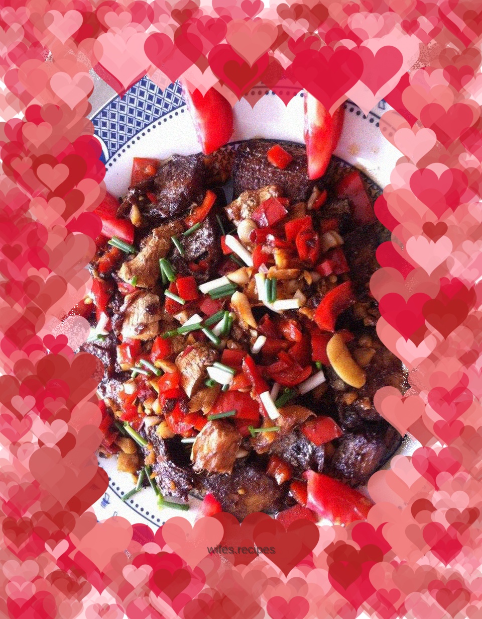 Braised hairtail fish