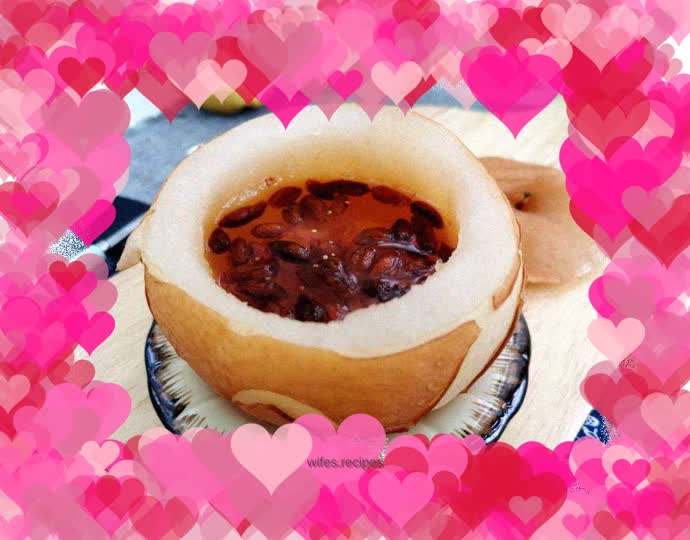 Stewed Golden Pear with Rock Sugar