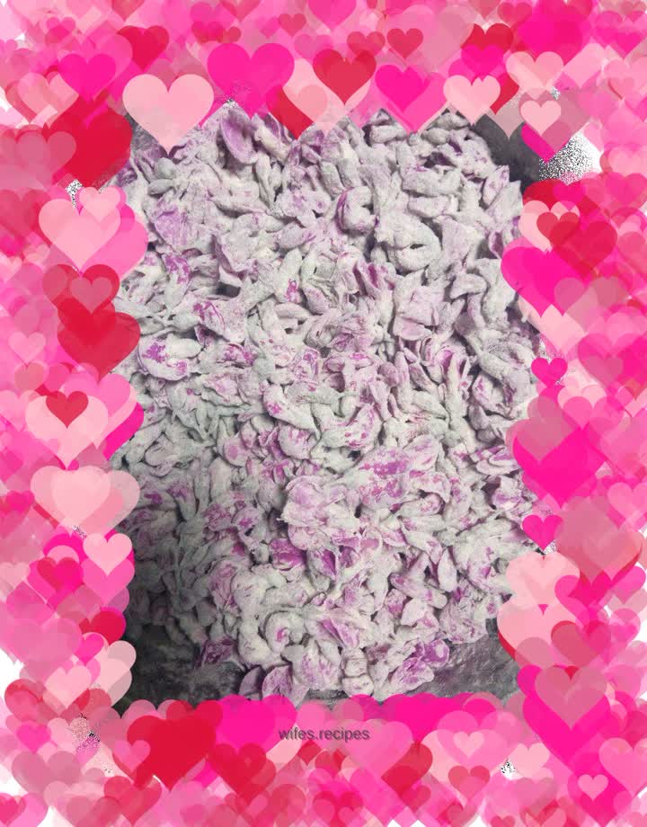 Purple acacia flower