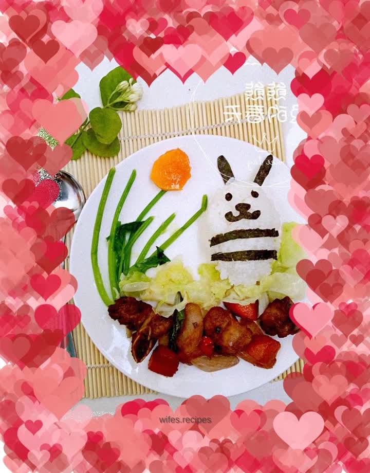 Spring of Bear, Bear and Rabbit