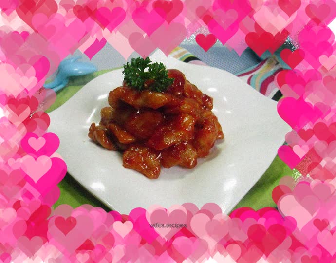 Fish fillet with tomato sauce