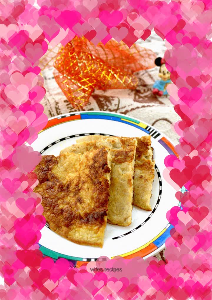 【Sichuan】Cinnamon Banana Omelette