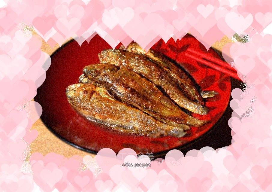 Home stewed small yellow croaker