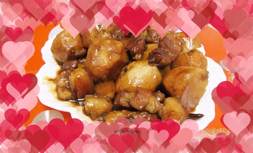 Roasted Pork with Taro