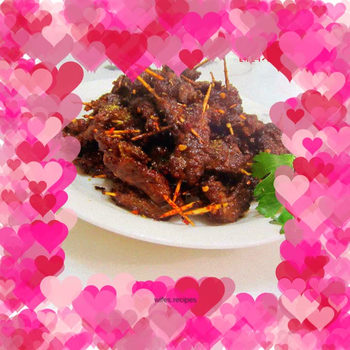 Beef with cumin sprouts