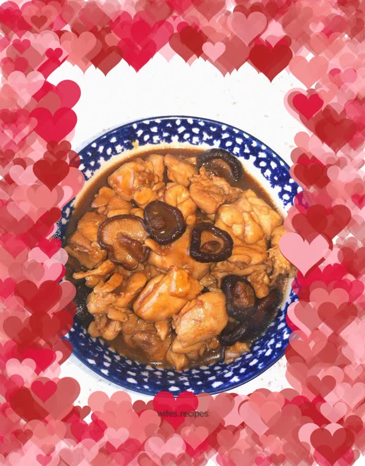 Braised Chicken with Mushrooms