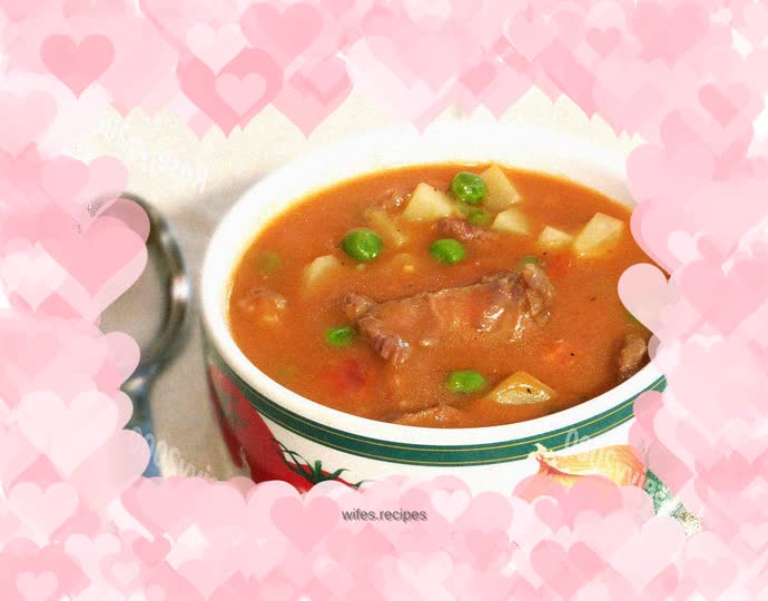 Beef and potato soup