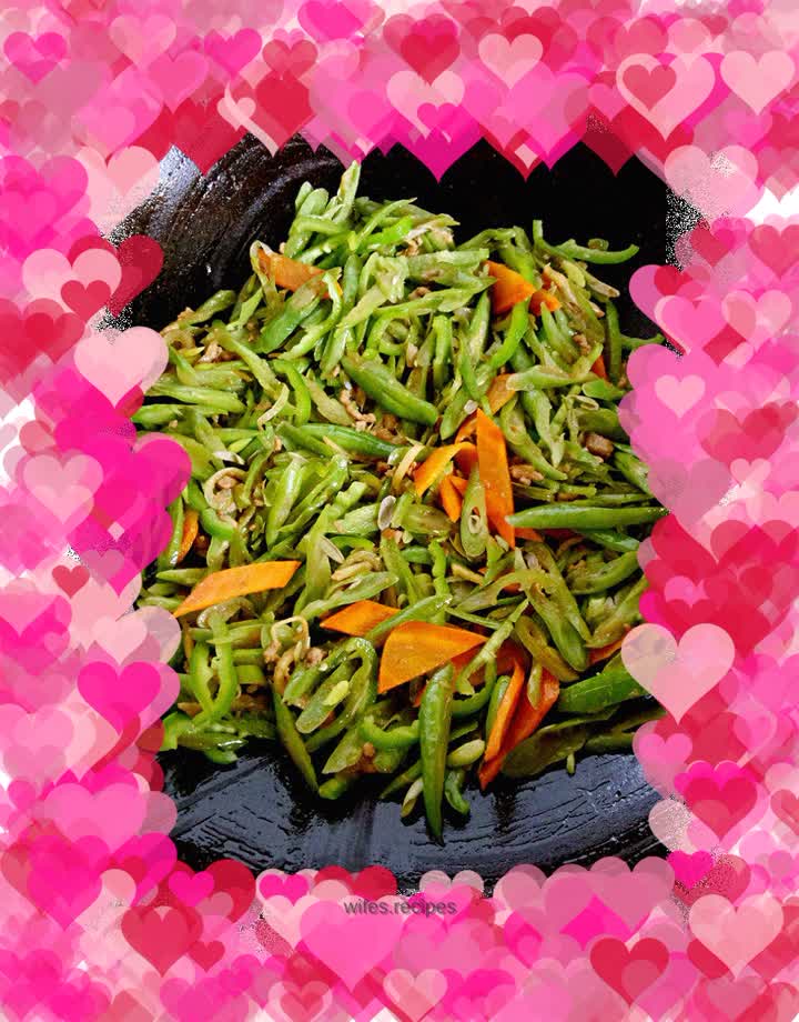 Minced Pork and Shredded Beans