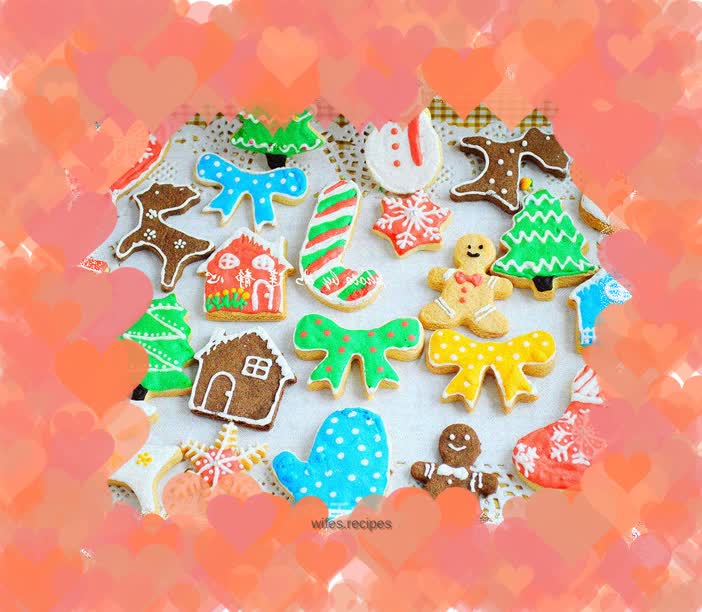 Christmas Frosted Cookies