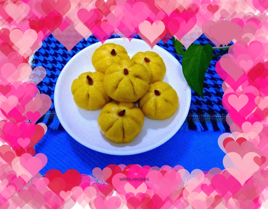 Honey bean pumpkin buns