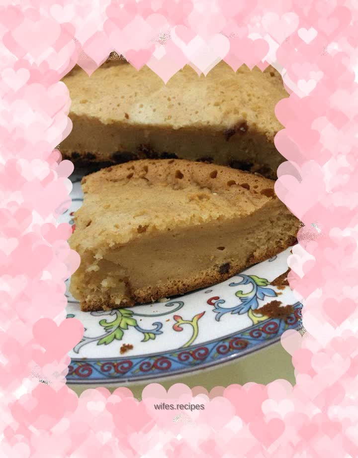 Rice cooker honey raisin cake