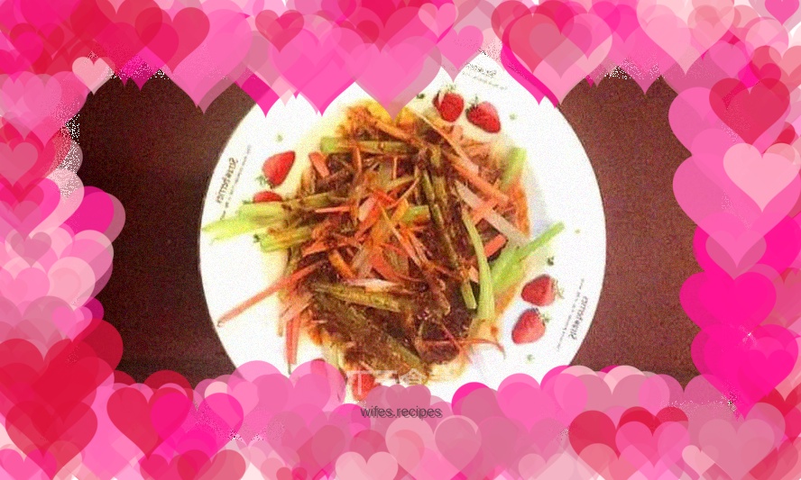 Three shredded cold dishes, a refreshing and spicy cold dish