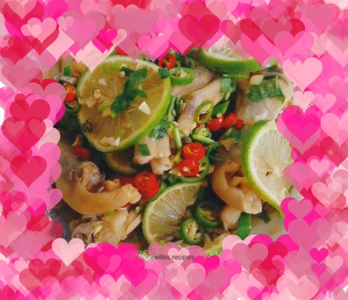 Spicy Lemon Duck Feet