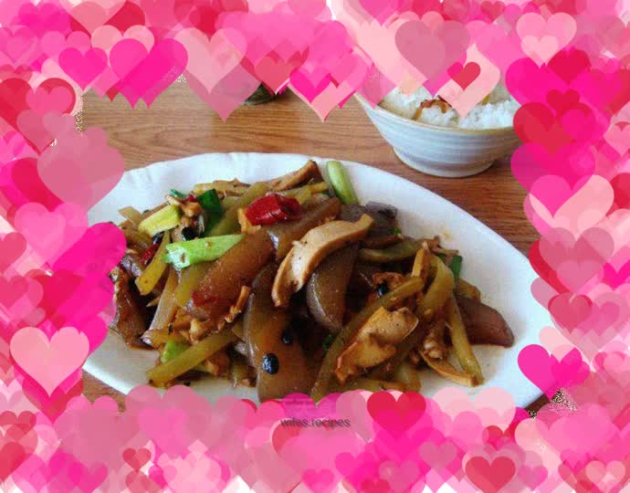 Spicy Fried Konjac Three Shreds