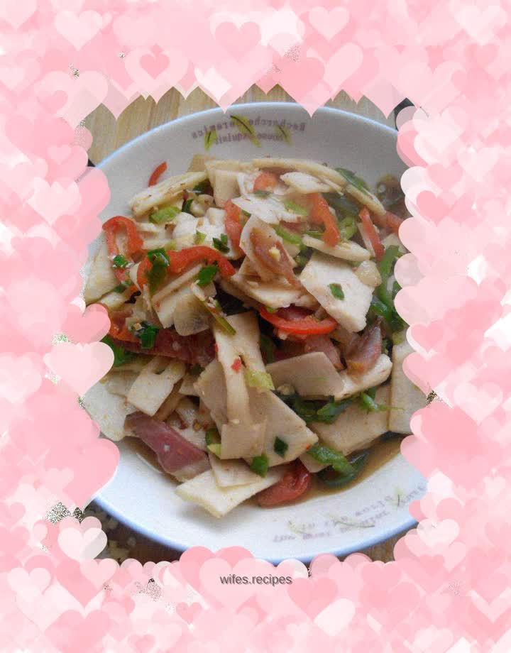 Bacon Pork and Spring Bamboo Shoots