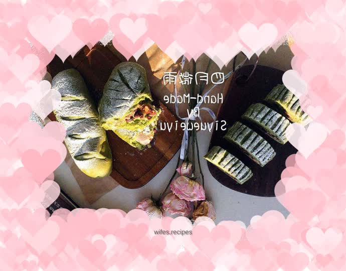 Matcha Mochi Soft European Buns