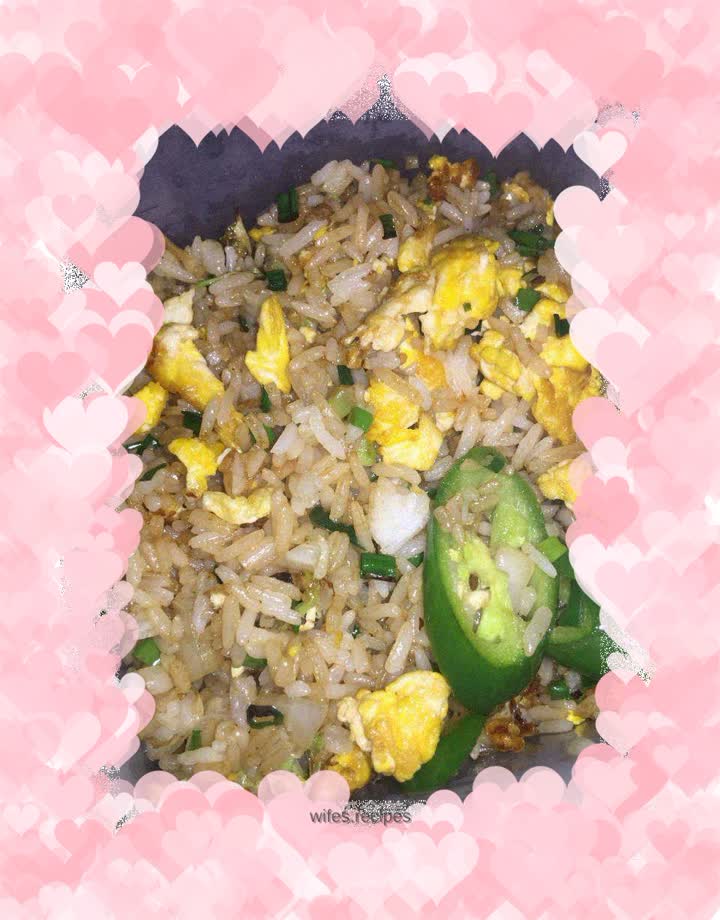 Vegetable and egg fried rice