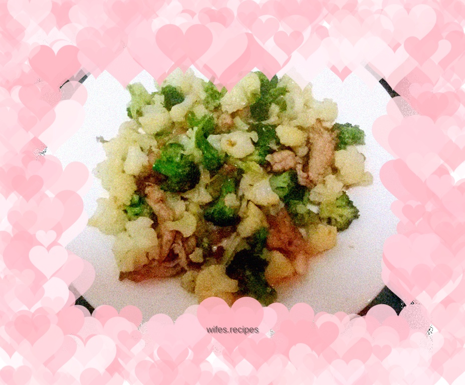 Fried double flowers