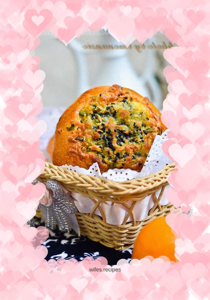 Green onion cheese bread