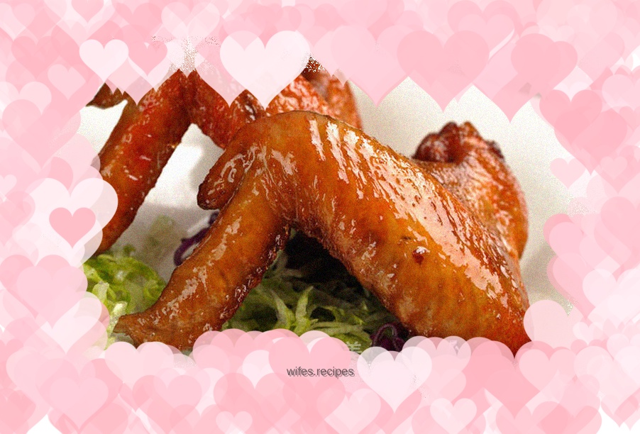 Oil-filled chicken wings