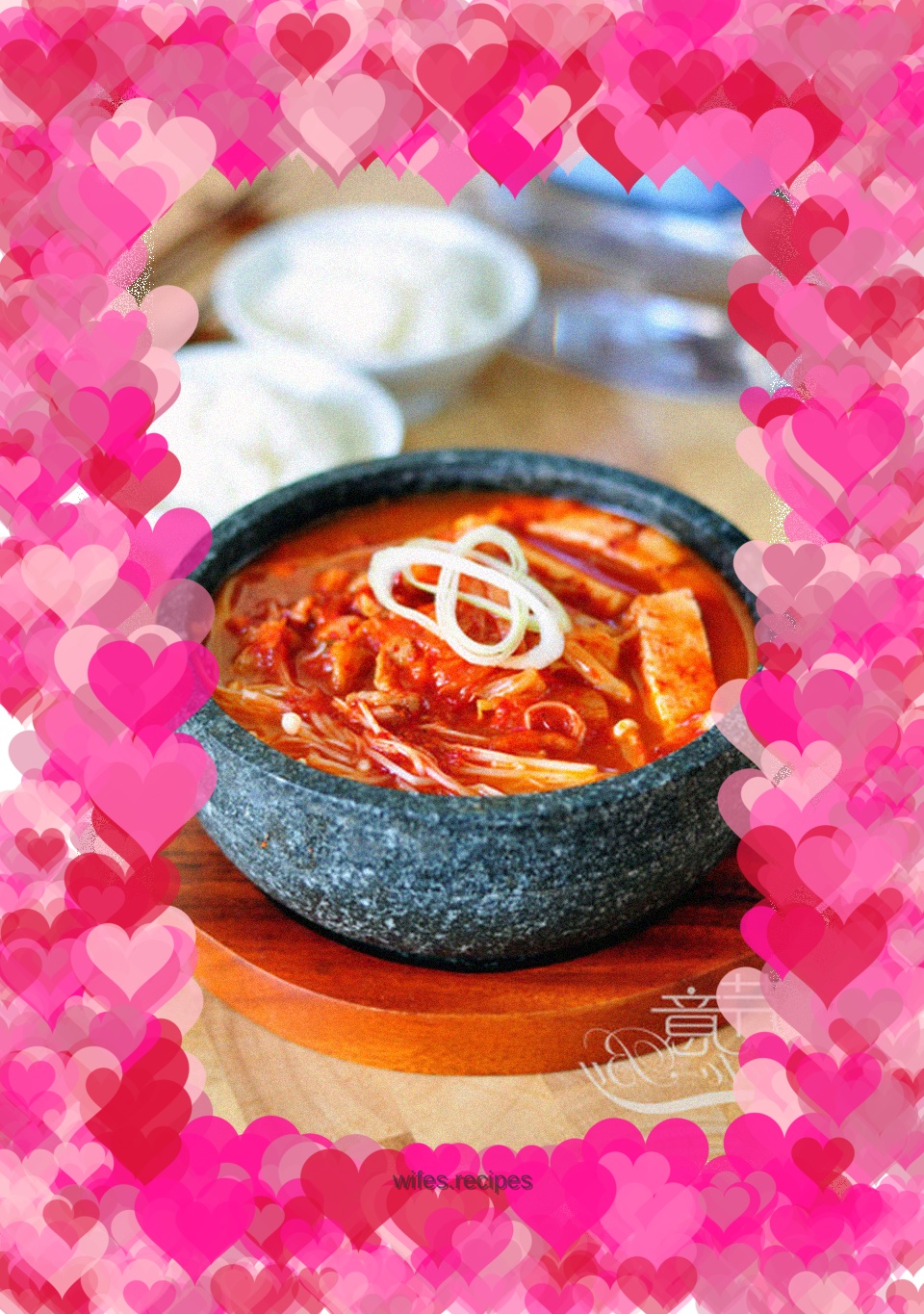 Korean Stone Pot Kimchi Soup