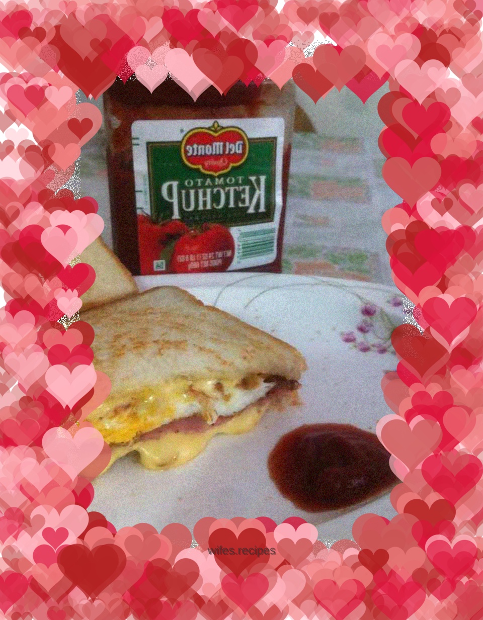 Homemade simple sandwiches