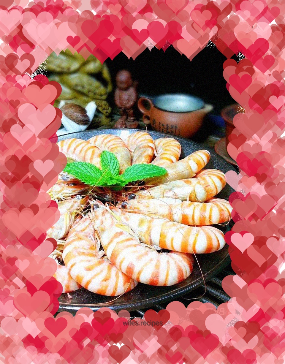 Blanched Nine-section Shrimp