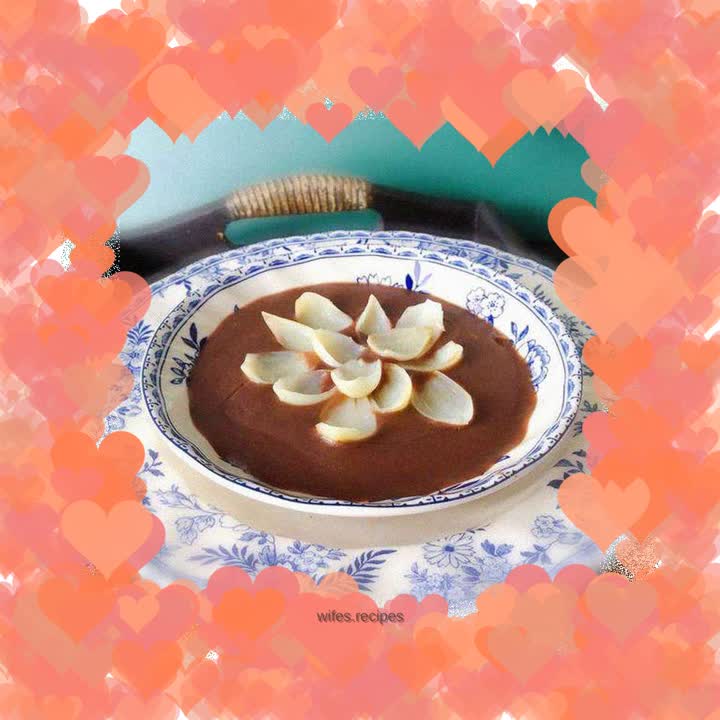 Tangerine peel and red bean paste