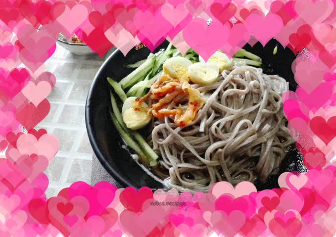 Korean Cold Soba Noodles
